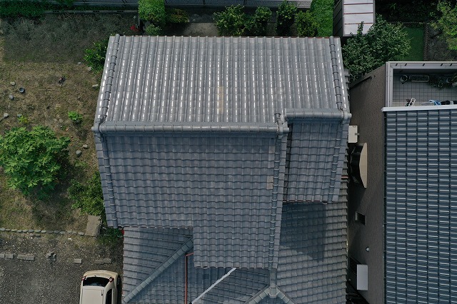 ドローンを使って上空から撮影